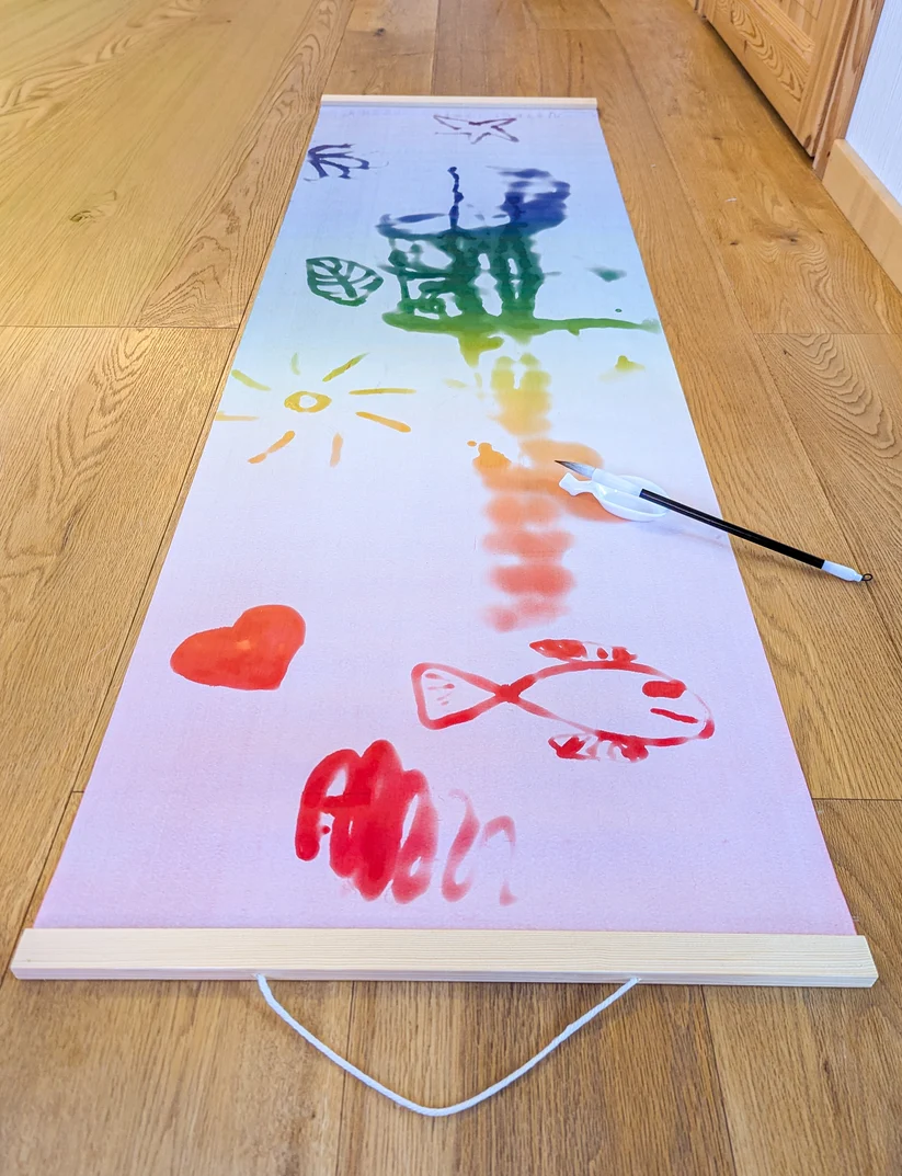 Magic Drew Water Writing Cloth Magic Drew Water Writing Cloth